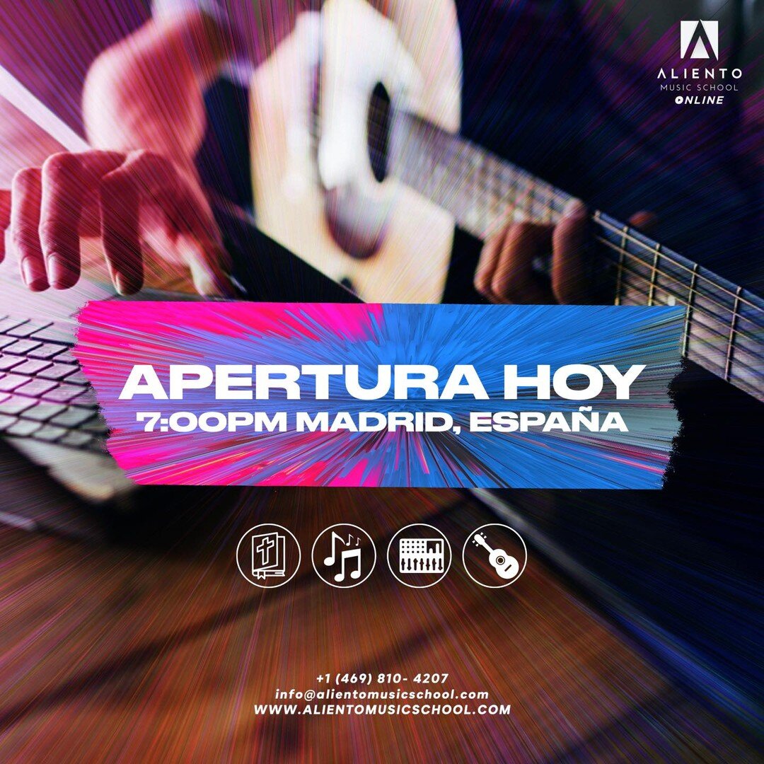&iexcl;Te esperamos hoy 11 de marzo para la apertura de este nuevo trimestre! 🎉🙌🏻Abierto a todos. https://zoom.us/j/93352027955
.
.
.
.
.
#aliento #alientomusicschool #marcobarrientos #alabanza #adoracion #educacion #online #music #musica #devocio